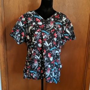 COPY - Dr. Suess scrub top